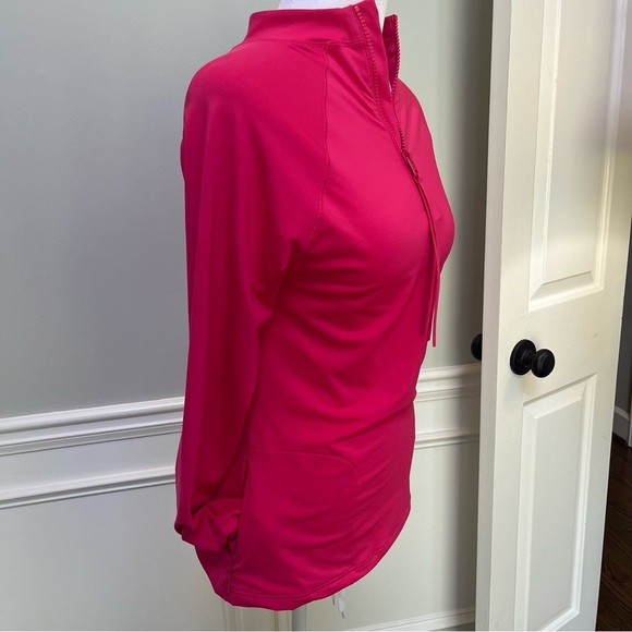 Athleta Swim Long Sleeve Quarter-Zip Pullover S - Picture 2 of 8